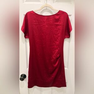 Banana Republic Red Silk Dress Size 4